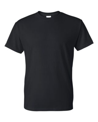 NEW Gildan Men's 50/50 Dryblend Plain Crew Neck Short Sleeves T-Shirt 8000