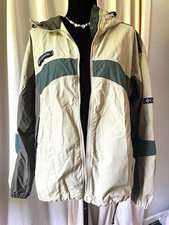Columbia Women's Hooded Full Zip Colorblock Windbreaker Jacket L