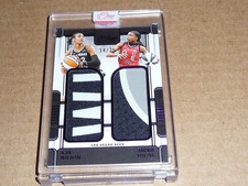 2025 Panini ONE AND ONE WNBA A'JA WILSON JACKIE YOUNG DUAL JERSEY 14/25 K1314