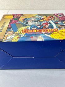 Sega Mega Man X4 Special Limited Pack Saturn Game Bundle NTSC-J Japan Used