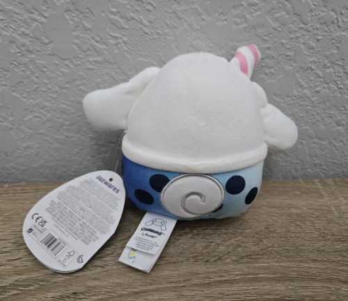 Squishmallows x Hello Kitty 5" CINNAMOROLL Boba Tea Scented Mystery Squad Plush - Picture 4 of 5