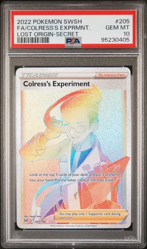 Colress's Experiment graded PSA 10 for sale on eBay