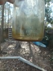 VTG MASTER MFG CO. GLASS OIL BOTTLE CONTAINER M# BW-1228 LIQUID QUART — photo 3
