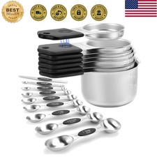 Luxury Magnetic Measuring Cups and Spoons Set...