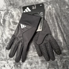 Adidas Warm COLD.RDY Running Comfort Gloves Black  Adult Mens M/L Touch Screen