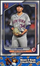 Kodai Senga 2024 Bowman #1 New York Mets