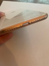 per Apple iPhone 8 vetro posteriore telaio (oro rosa)