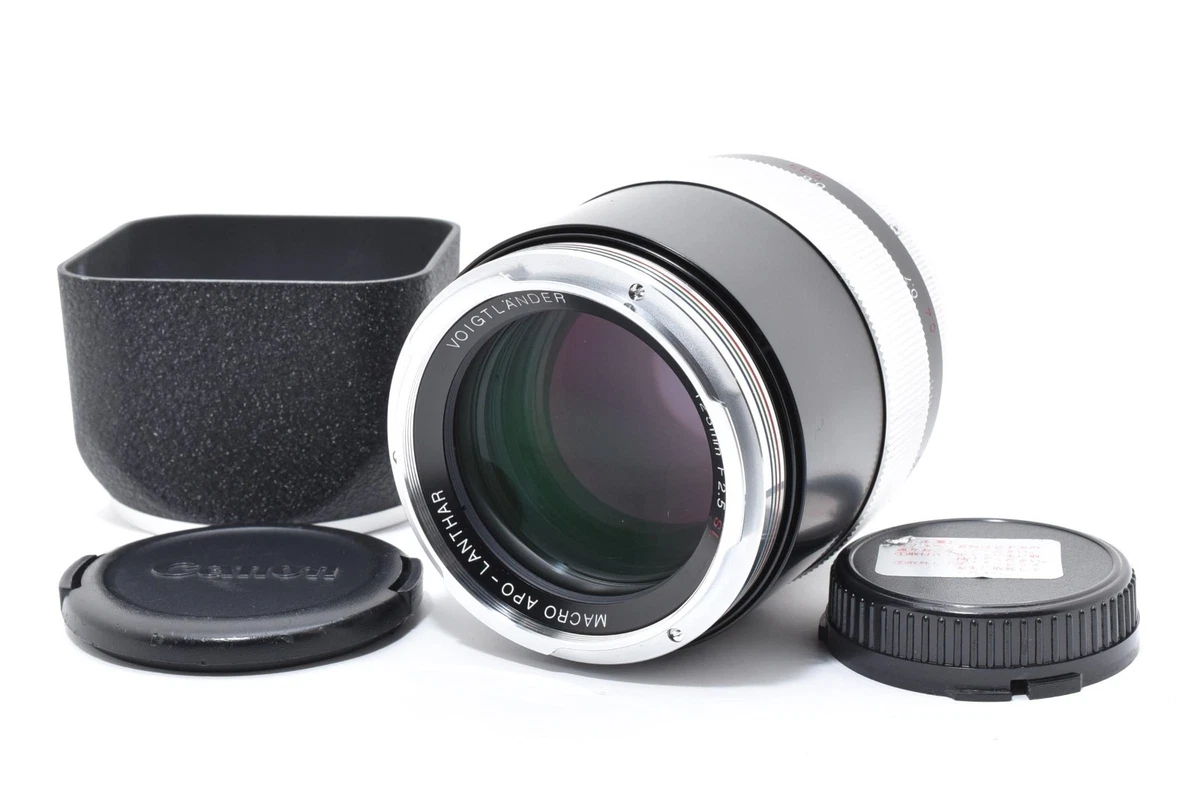 MACRO APO-LANTHAR 125mm F2.5 SL ニコンFマウント PY] ニコンZ特集 マウントアダプター千本ノック - Voigtlander Macro