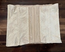 Maidenform Women  s Beige Lace Waist Trainer Shapewear EUC Size 2XL