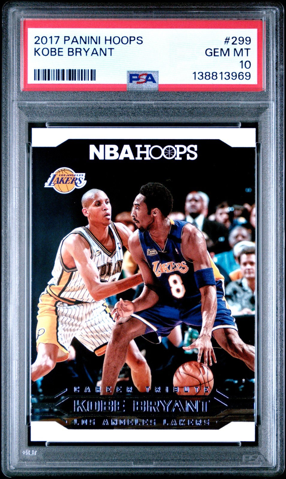 Kobe Bryant #299 (Basketball Cards 2017 Panini Hoops) — is it worth grading?