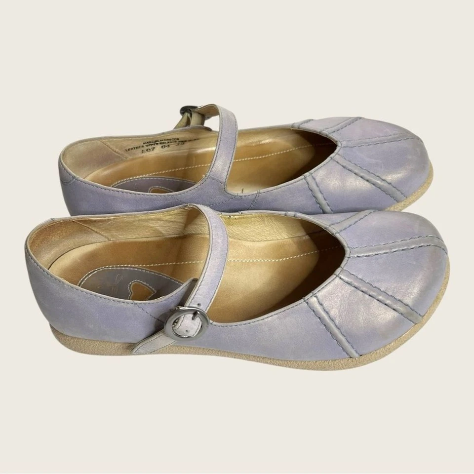 Pisos Dansko Cuero Lavanda Giselle Mary Jane Talla 38 Foto 2 de 4