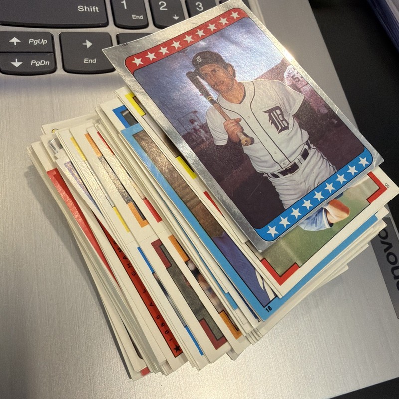 100+ Topps 80s Baseball Stickers Lot ⚾️