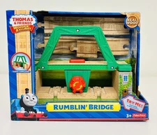 Rumblin Bridge Thomas & Friends Wooden Railway Y4493 Complete w/ Box