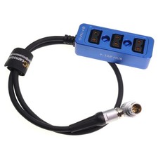 Ronin 2 1B 6 Pin 4 2 Power Cable to 3 Port D-tap Female Splitter Cable