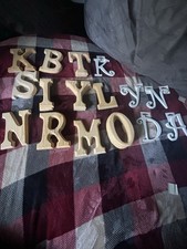 Wooden Alphabet Letters Set Small Wooden Letters For Crafts