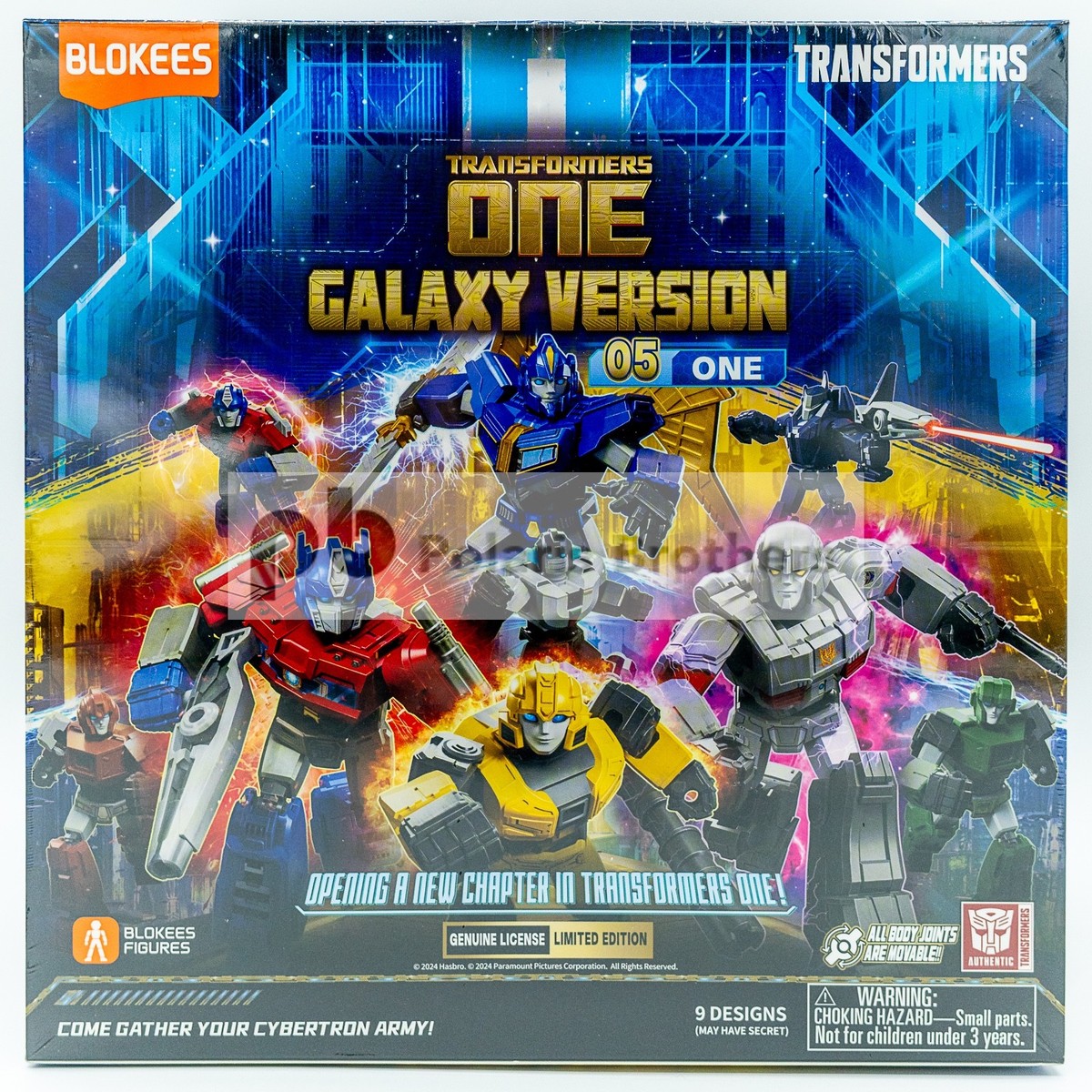 Blokees Transformers Galaxy Version 05 One Wave 1 Sealed Set of 9