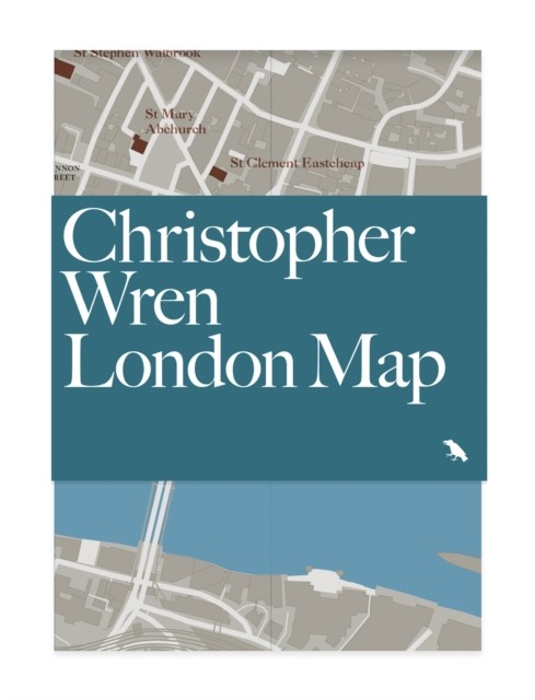Christopher Wren London Map by Owen Hopkins (Sheet map, folded) - Image 3