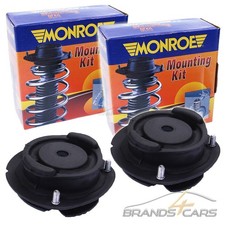 2x MONROE DOMLAGER FEDERBEINLAGER VORNE F&Uuml;R MERCEDES 190-ER W201 W124 A124 C124