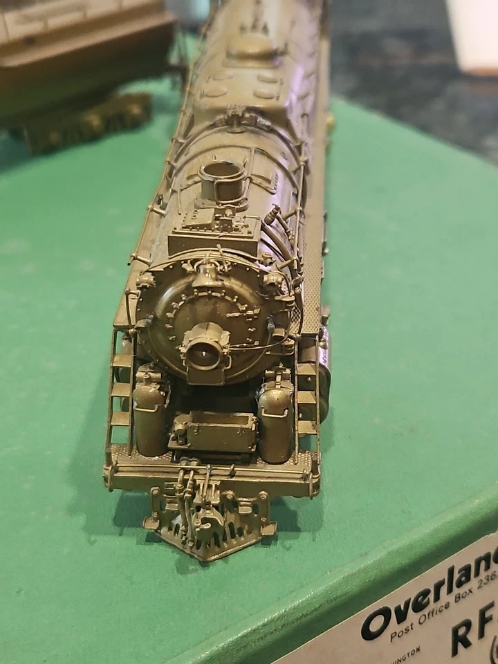 Overland Models Brass Import Train Locomotive R F & P Hickens 4-8-4 607 612 Box  - Image 4 of 4