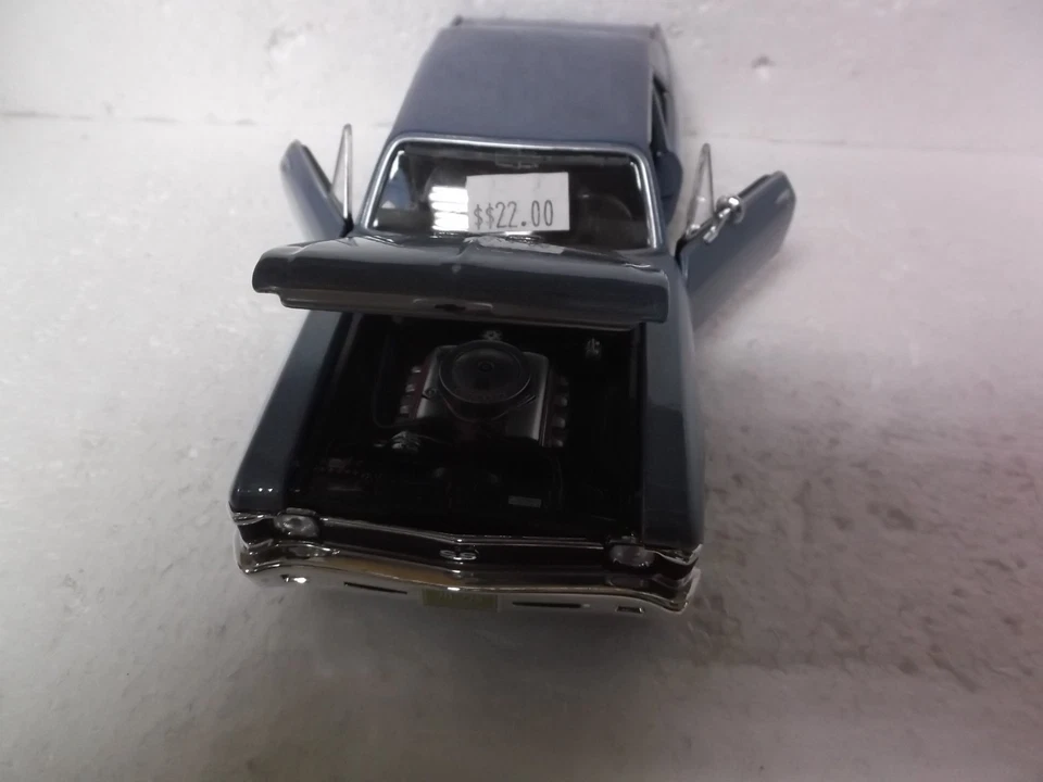 Chevrolet Nova SS 1970 fundido a presión 1:24 Foto 3 de 4