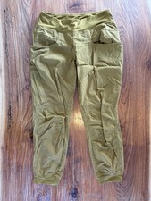 prAna Women  s Kanab Ripstop Pants Sz L Golden Brown Dijon 
