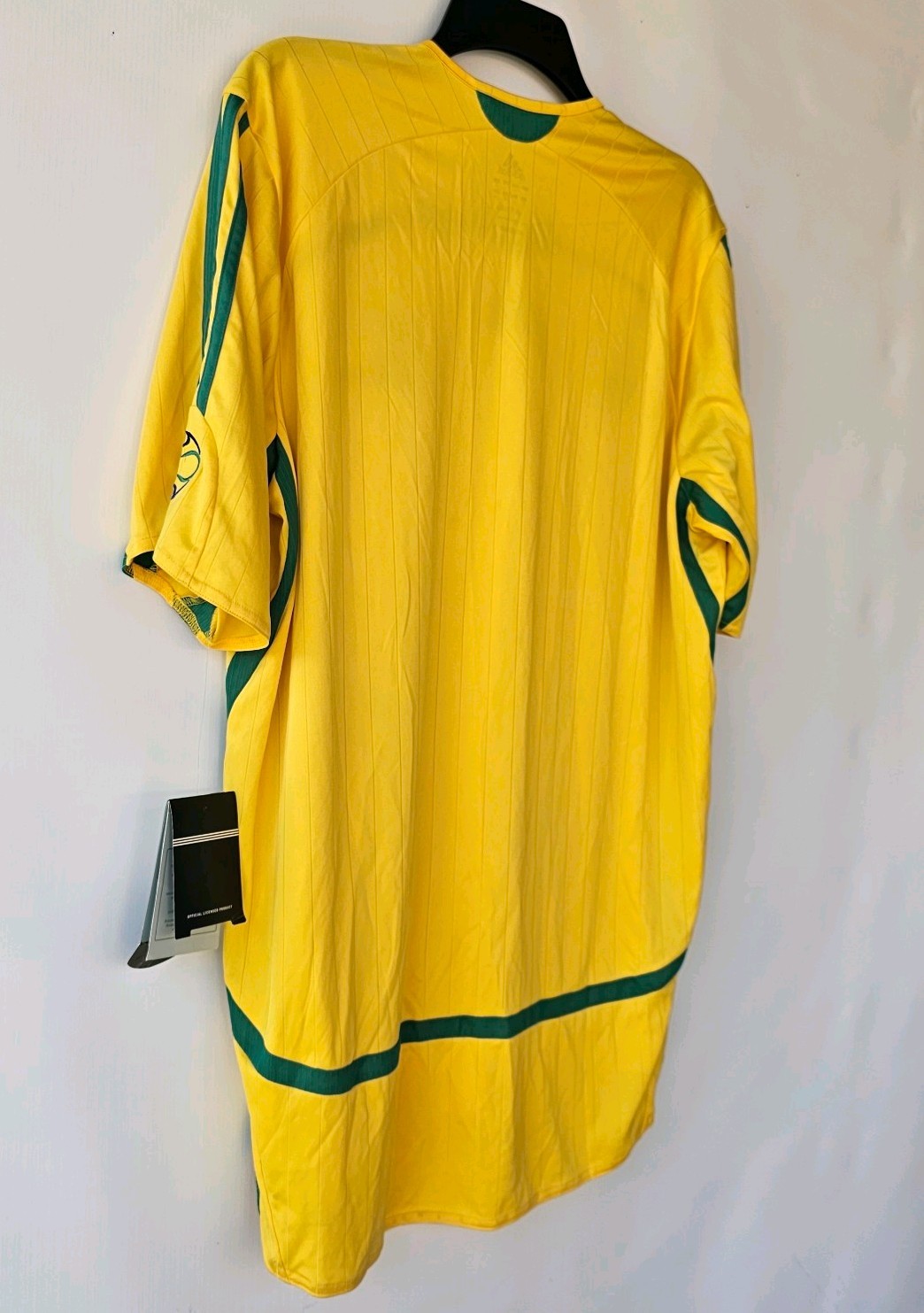 South Africa 2006 Home Shirt Africa Nationals Cup Soccer Jersey Adidas Mens L thumbnail 4