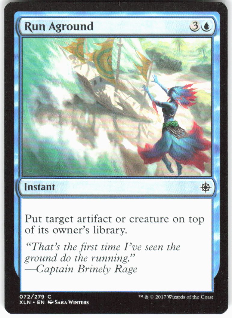 Run Aground C Ixalan 72 LP Sara Winters