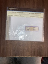 New - Recollections Scrapbook Album Refill Pages 8" x 8" - 10 pages