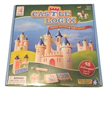 Castle Logix -Build Castles From Towers Smart Games Wooden  NEW