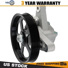 Power Steering Pump w/ Pulley for 2008-2012 Honda Accord 2009-2011 Pilot V6 3.5L