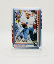 Warren Moon 2025 NFL Panini Donruss Optic Football #132 Holo Houston Oilers
