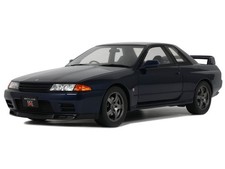 1993 NISSAN SKYLINE GT-R (BNR32) RHD DARK BLUE 1/18 CAR BY OTTO MOBILE OT1199