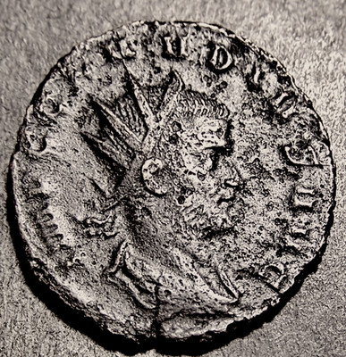 CLAUDIUS II, Hope of the Rupublic, SPES w/ Flower, 20-21mm, Imperial Roman Coin