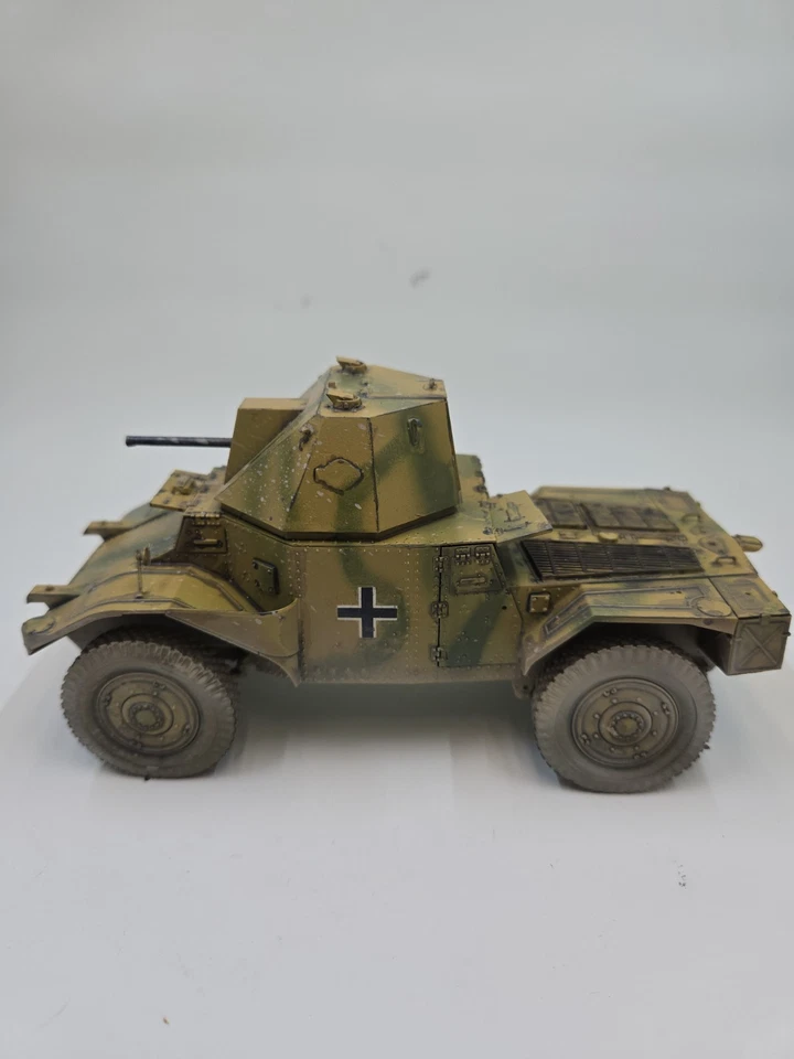 Coche blindado Panhard 178 francés capturado en Alemania Segunda Guerra Mundial construido 1/35 - desgastado,... Foto 2 de 4