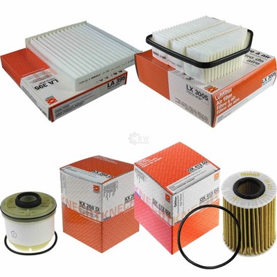 MAHLE Set Filterpaket für Lexus IS II 220d 200d