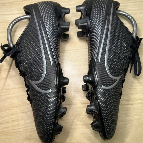 Nike Mercurial Vapor 13 Academy Soccer Cleats FG / MG Mens 7.5 Black AT5269-010 - Picture 9 of 10