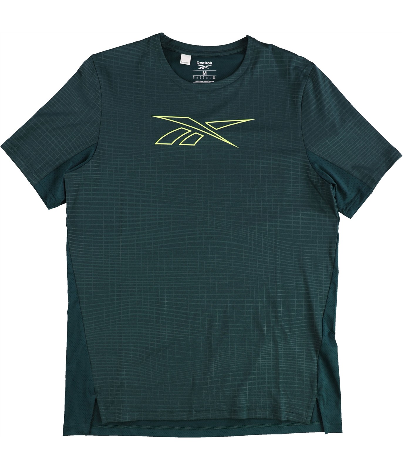 Мужская футболка Reebok Techstyle SmartVent с графическим рисунком Зеленый Средний 4790₽
