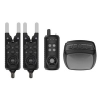 Sonik GIZMO2 Alarm Set 2+1 + Bivvy Lamp - Bissanzeiger Set, Bissmelder, Piepser