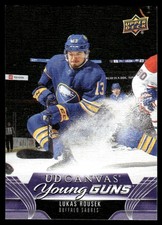 2023-24 Upper Deck UD Canvas YG Lukas Rousek Rookie Buffalo Sabres #C368