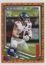 2025 Score Pumpkin Micah McFadden #216 1nu2