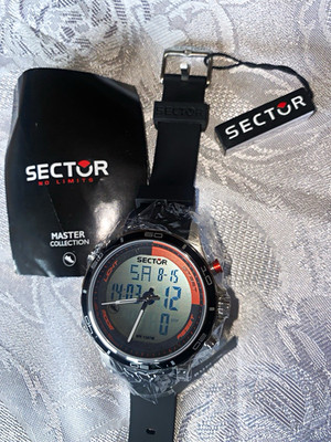 Sector No Limits Master Collection Herren Uhr Analog/Digital Quarz Silikon 100m