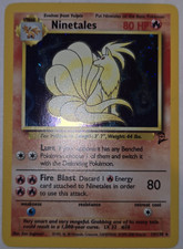Pokémon TCG Ninetales Base Set 2 13/130 Holo Rare LP on eBay