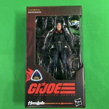 GI Joe Classified Series 183 HasLab Cobra Rattler Pilot Baroness Figure NEW