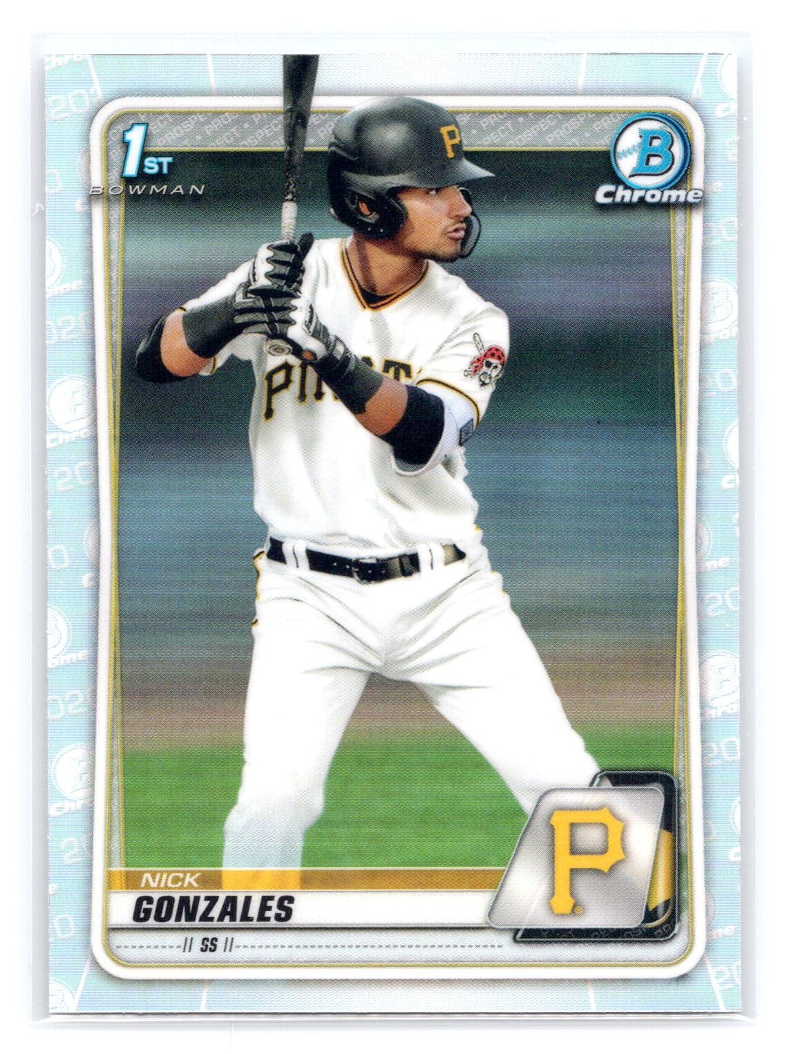 2020 Bowman Draft #BD-81 Nick Gonzales Chrome Refractor