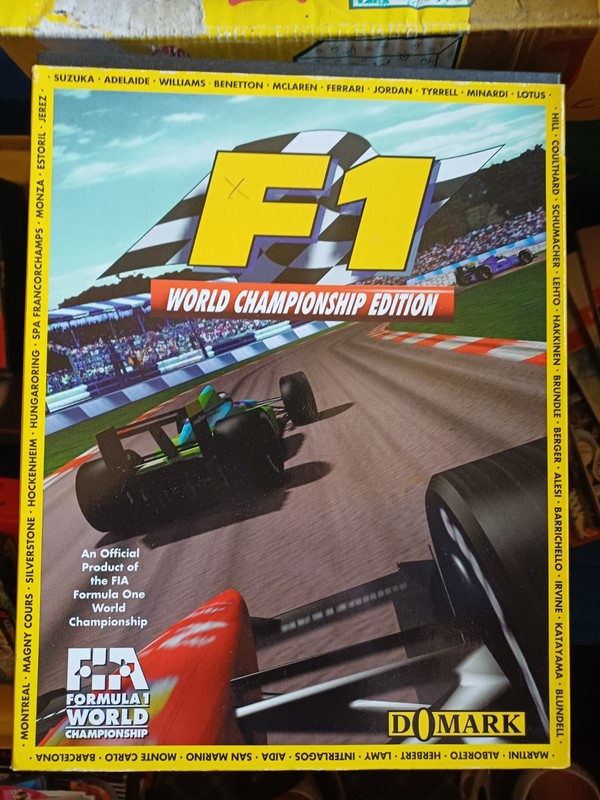 Formula one - Grand Prix Commodore - Amiga - Including manual and Inserts