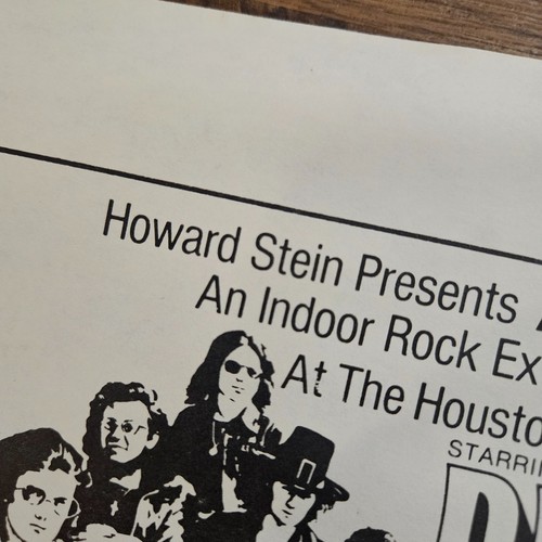 Howard Stern - Deep Purple J Geils Band Elf 8.5x11 70's Concert Flyer Houston - 第 5/7 張圖片