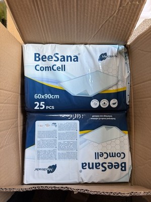 200 Stk.Meditrade  Einweg-Betteinlagen BeeSana  ComCell 1-lagig weiß, 8 X 25 St.