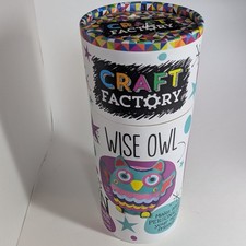 Craft Factory Wise Owl Felt Craft Kit  Activity Book Unopened