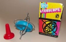 Vintage Gyroscope Top, Steven Mfg. Co., Hermann, MO., Original Box