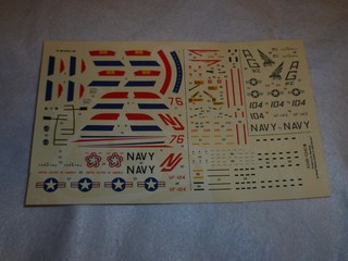 Decals Decals Revell 4348 Grumman F 14 A Tomcat 1:72 "Excellent!"